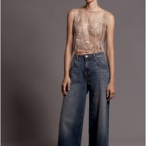 Eva Franco beaded top